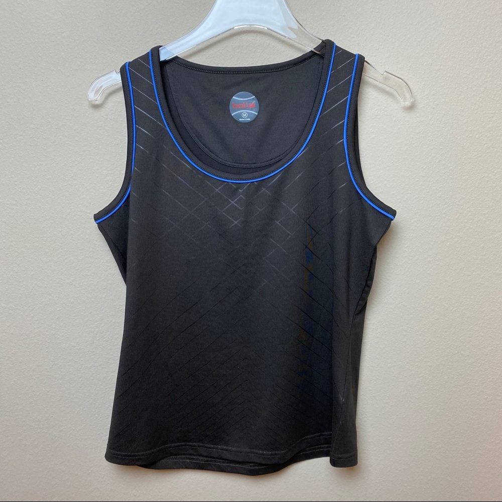 Bolle | Tennis Tank in Brown and Blue